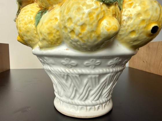 A Vintage Italian Ceramic Citrus Fruit Topiary – Decorative Objects (photo 4 of 6)