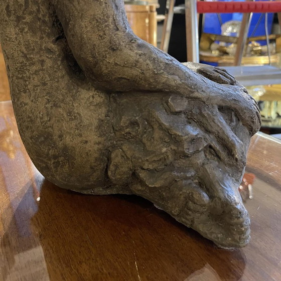 Fille en grès dans le style d'Elie van Damme pour Amphora, années 1970 – Sculptures, Ceramic, Art Deco (photo 11 of 13)