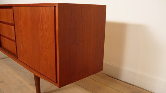 Image 1 of Vintage sideboard | Sliding doors | Scandinavian design | 183cm