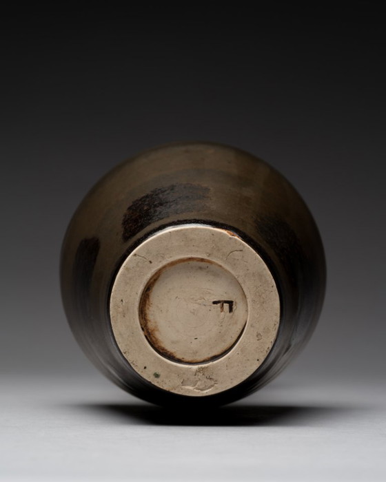 Image 1 of Friedhelm Tschentscher – Rare Studio Pottery Vase, Kassel, Allemagne, vers les années 1960 Kasseler Schule Prof. Walter Popp
