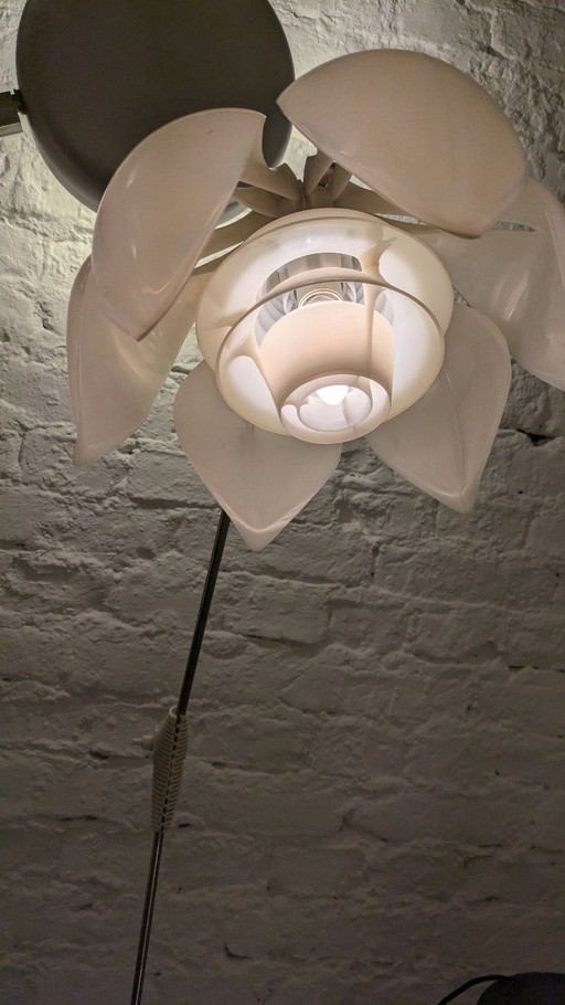 Gunter Symmank for Integra Berlin 1960s SY1 floor lamp flower