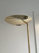 Floor lamp with adjustable reading lamp