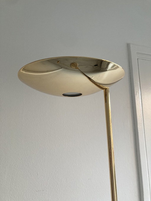 Staande lamp met verstelbare leeslamp