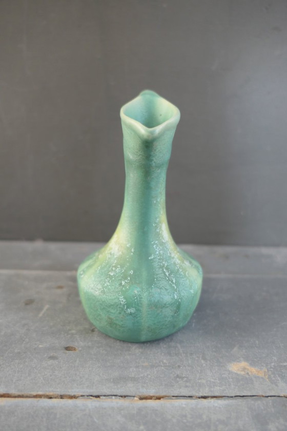 Image 1 of Art-Deco-Vase Faiencerie de Thulin Belgien 1008