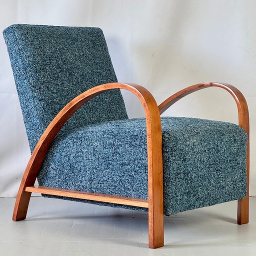 Französischer Art-Deco-Sessel, 1960er Jahre