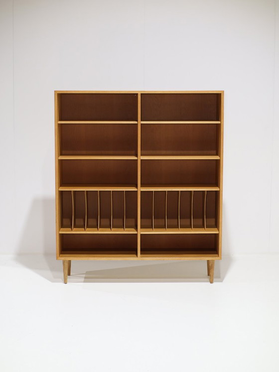 Børge Mogensen Öresund LP Cabinet Bookcase Oak 1960s – Karl Andersson & Söner, Wood, Vintage (photo 2 of 12)