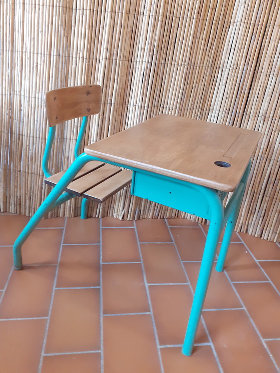 Image 1 of Banco di scuola vintage