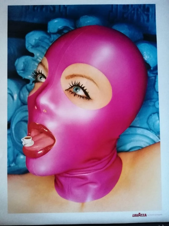 Image 1 of Lavazza Posters "Espresso & Fun," photographed by David LaChapelle. 6 Pieces