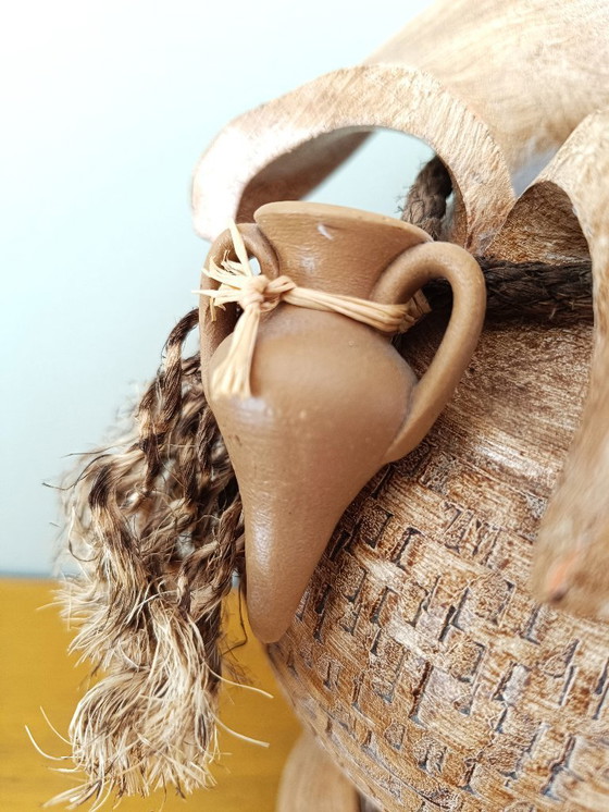 Image 1 of Vaso decorativo in terracotta