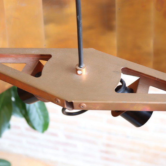 Image 1 of Lámpara colgante plisada de cobre Piet Hein Eek