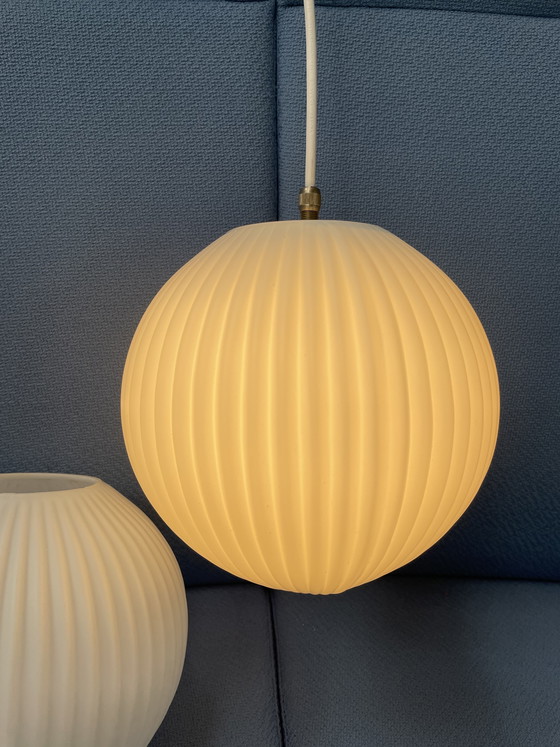 Image 1 of 2 Louis Kalff hanglampen, jaren 50