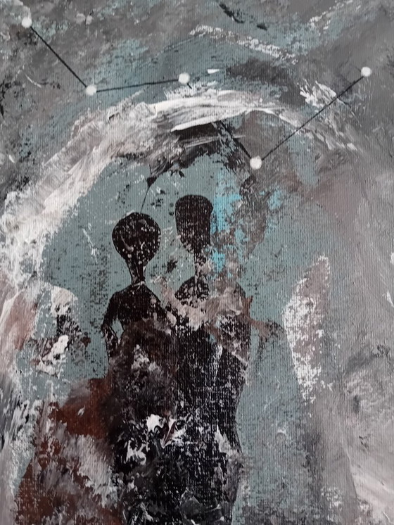 Image 1 of Abstrakte Malerei (unter dem Sternenhimmel)