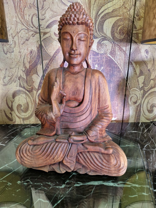 Buddha solid wood