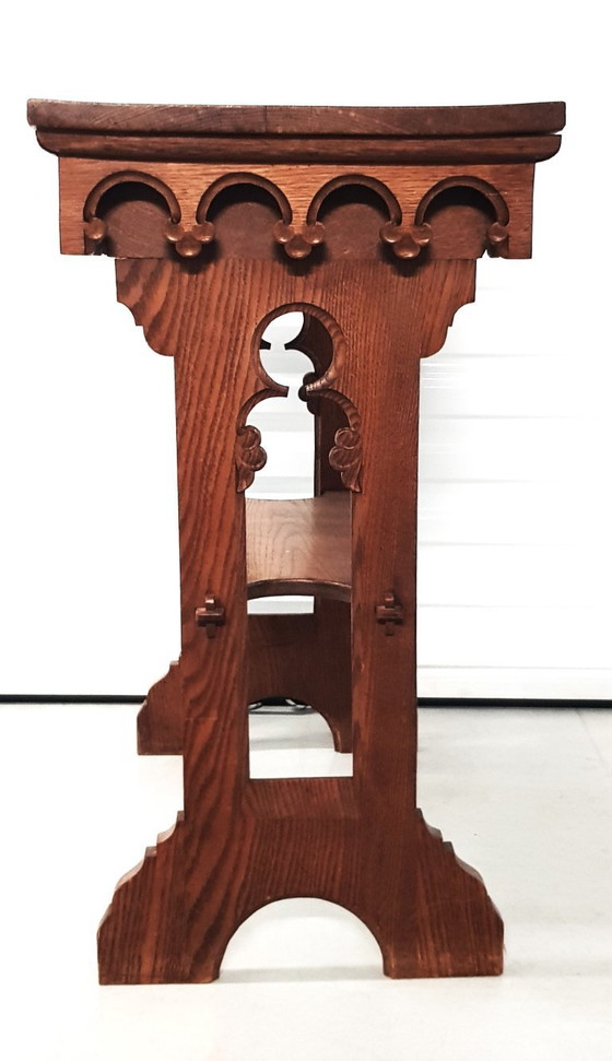 Image 1 of Mesa auxiliar de roble