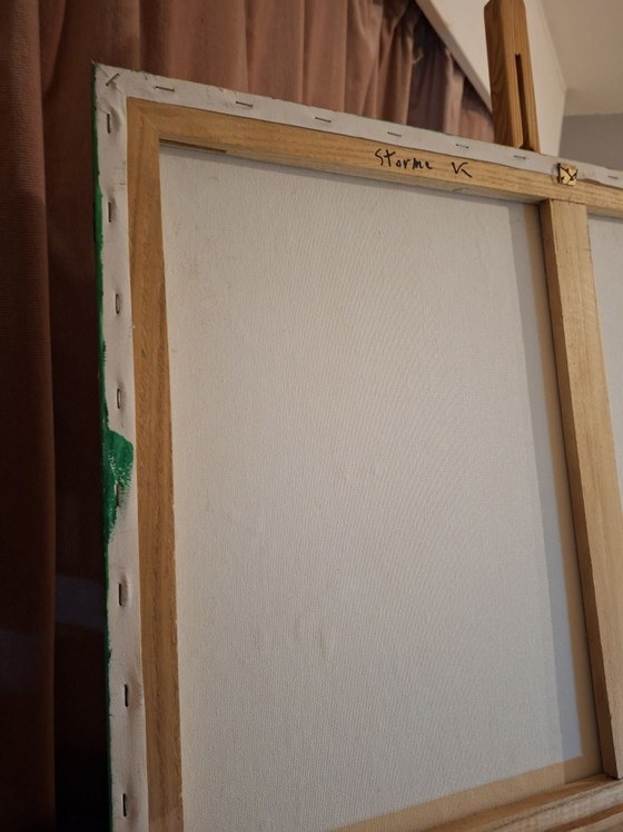 Original Oil Painting Kathleen Storme, "Het Impulsieve Moment" (2021), Paintings & Drawings, Wood, Canvas (photo 8 of 12)