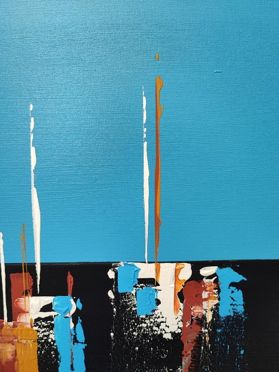 Giancarlo MARCUCCI - Regata - Artist's painting – Paintings & Drawings, Canvas (photo 5 of 13)