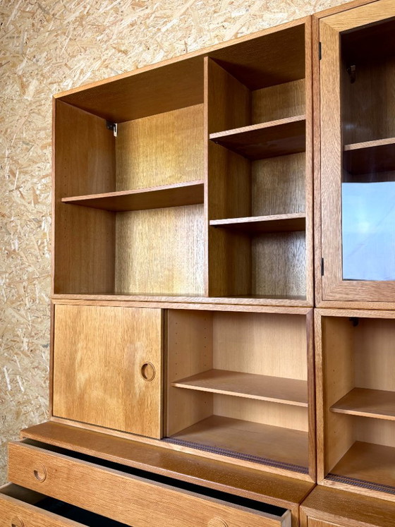1960s/70s Teak Shelving System Wall Unit Bookshelf From HG Furniture Denmark – Bookcases, Wood (photo 19 of 21)
