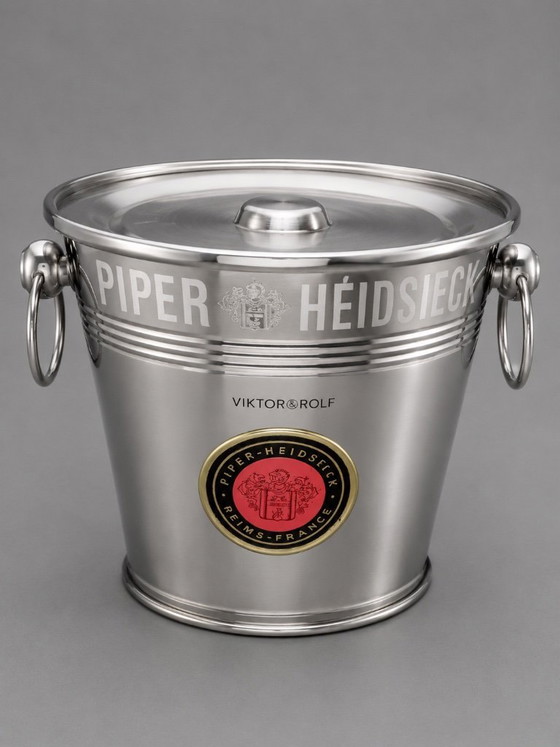 Seau à Champagne Piper-Heidsieck Viktor & Rolf – Accessoires de table, Metal, rvs (photo 6 of 7)