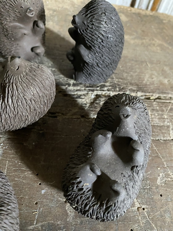 Danish vintage hedgehogs. Ellen Karlsen – Sculpture, Ceramic (photo 5 of 15)
