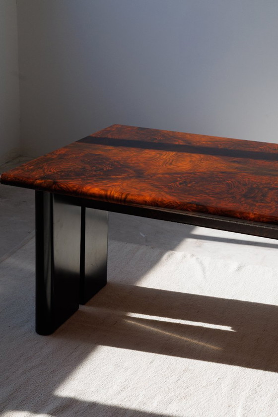 Image 1 of Directiebureau van wortelhout uit de jaren 80