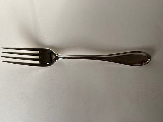 Image 1 of Wilkens Sterling Silver Swedish Faden cutlery 90 pieces 