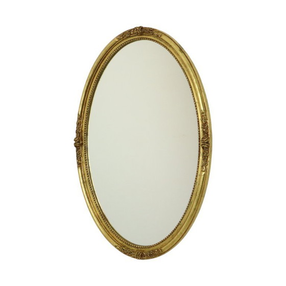Image 1 of Espejo ovalado Hollywood Regency Deknudt