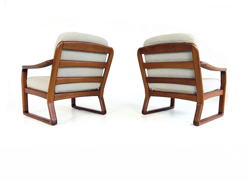 2X Fauteuil Dyrlund, années 1960