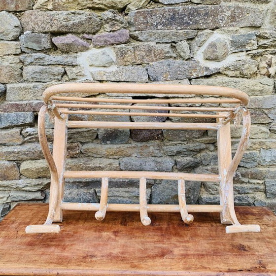 Image 1 of Ancien portemanteau mural