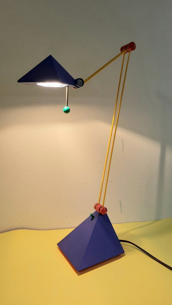 Image 1 of Table lamp Lungean & Pellmann, Brilliant Leuchten, Memphis style