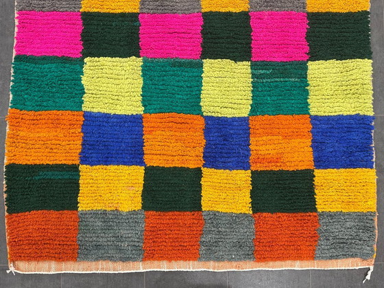 Image 1 of Berber Rug - 245 cm x 150 cm - colored Wool