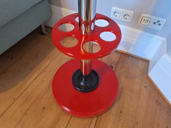 Image 1 of Vintage Rosconi Coat Rack Space Age metal 70s