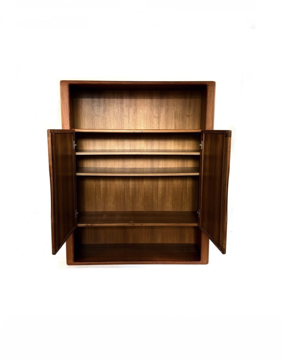 Image 1 of Vintage Danish wall cabinet, Silkenborg Møbelfabrik '80