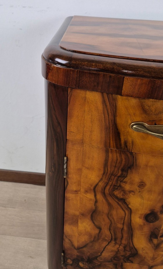 Image 1 of Mesitas de noche Art Déco Emiliani de 1928