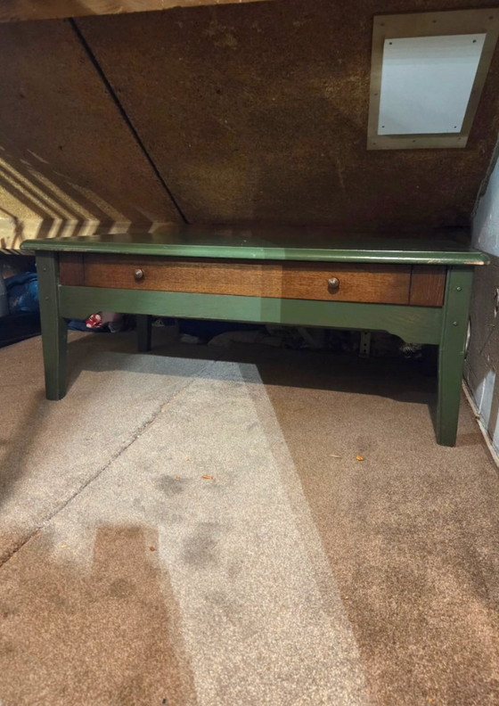 Image 1 of Vintage Rustic Farmhouse Coffee Table