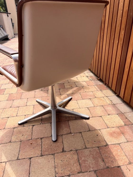 2 fauteuils Wilkhahn – Leather, Metal (photo 3 of 8)
