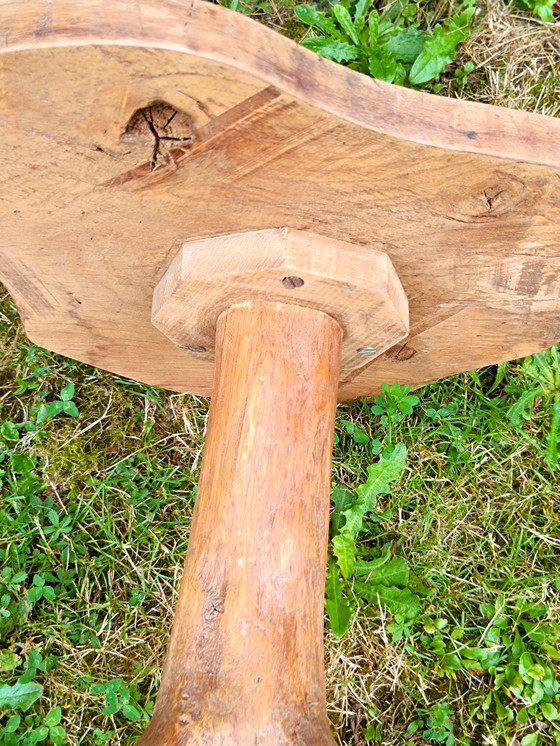 Image 1 of Sella a treppiede brutalista