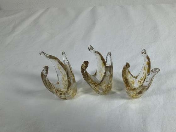 Image 1 of Paralumi in vetro soffiato a mano con attacco G4