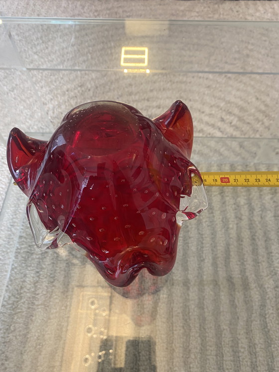 Image 1 of Vintage Murano asbak/snuisterijenbakje van Sommerso