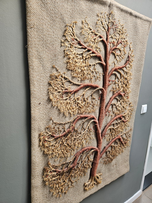 Vintage wall hanging "Autumn" by Gerard Boon of Ochssee