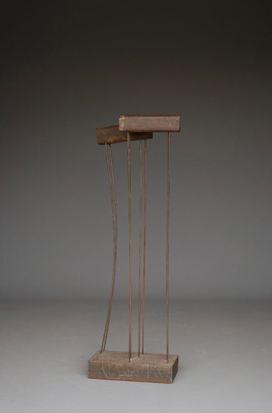 Image 1 of Abstract Kinetic Sculpture after Harry Bertoia, 1960s