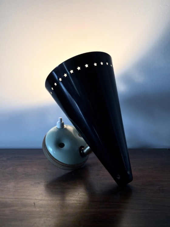 Vintage small adjustable wall light from the 40s/50s, Metal, mint (photo 2 of 10)