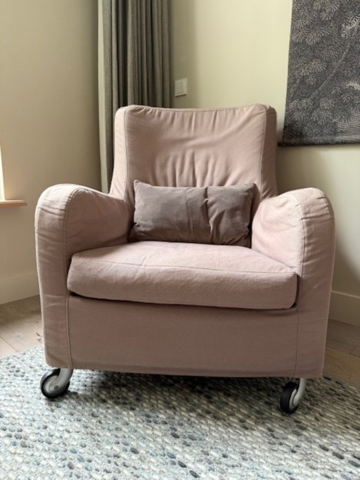 Poltrona Marac Rimini incl. poggiapiedi e cuscini lombari