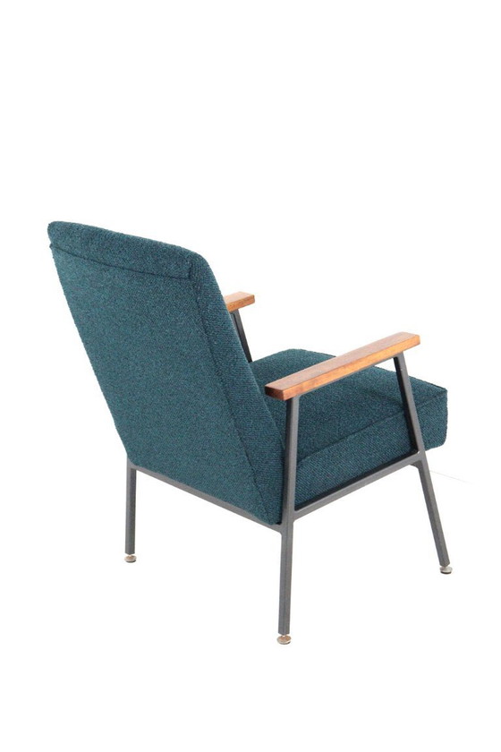 Image 1 of Fauteuil Gispen 'Genie' vintage nouvellement rembourré