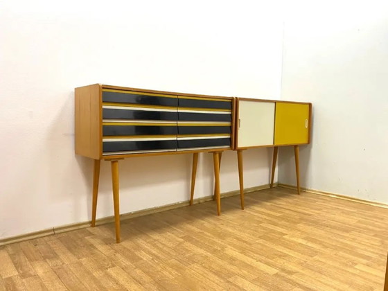 Image 1 of Cassettiera retrò, Jiří Jiroutek, anni '60, Cecoslovacchia