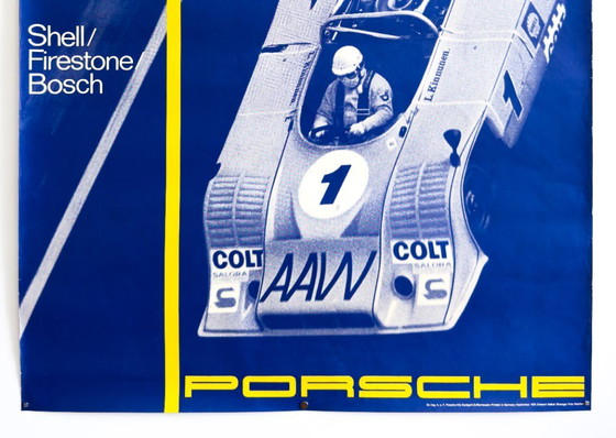 Image 1 of Interserie Keimola Porsche 1972 Póster Original | Plakat | Gran Premio de Finlandia Triumph | Motorsport Modernism | 76 × 102 cm