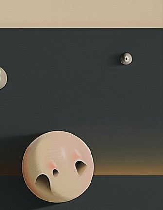 Image 1 of Unique Edition *** High-Quality Giclée *** Monsieur Escargot and the Anatomy of the Absurd ***