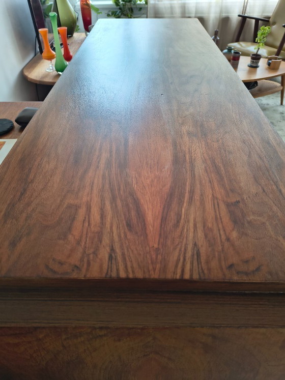 Image 1 of Burr Walnut Sideboard | Art Deco / Mid-Century