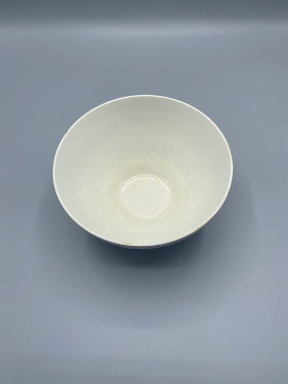 Bol en porcelaine française – Cannelé – Décor floral – Fin du XIXe siècle – Objets déco (photo 3 of 4)