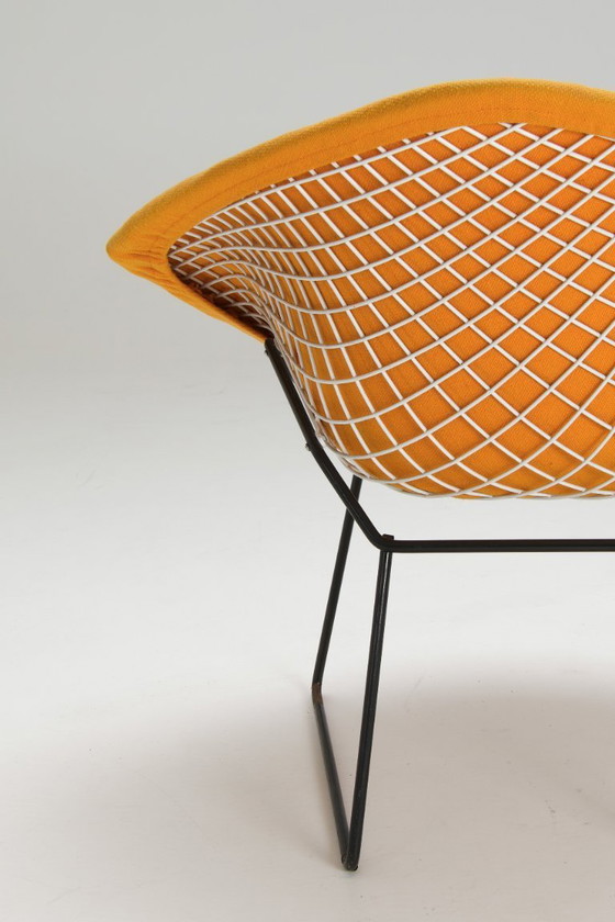 Image 1 of Fauteuil Diamond – Revêtement jaune - Harry Bertoia