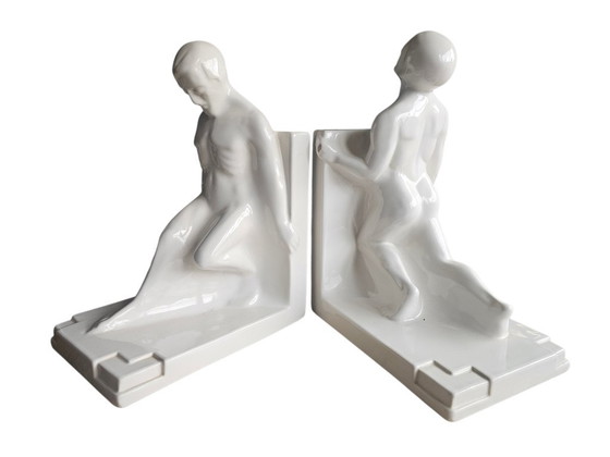 Image 1 of Ceramiche Schoonhoven - Art Déco - Design di Godefridus Boonekamp - Segno cieco - anni '30